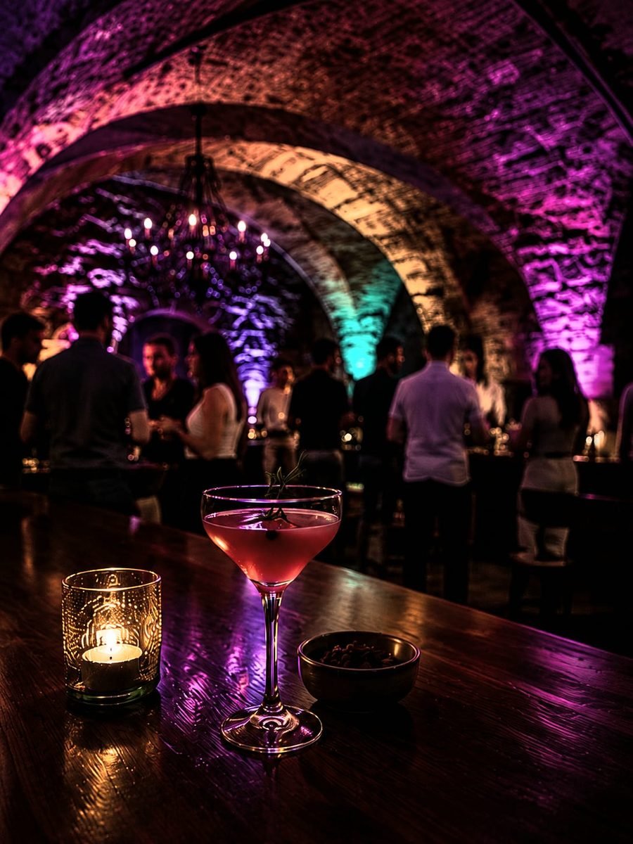 Frisch gemixte Cocktails und Longdrinks an der Bar